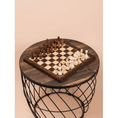 Шахматы подарочные из дерева 37 см складные