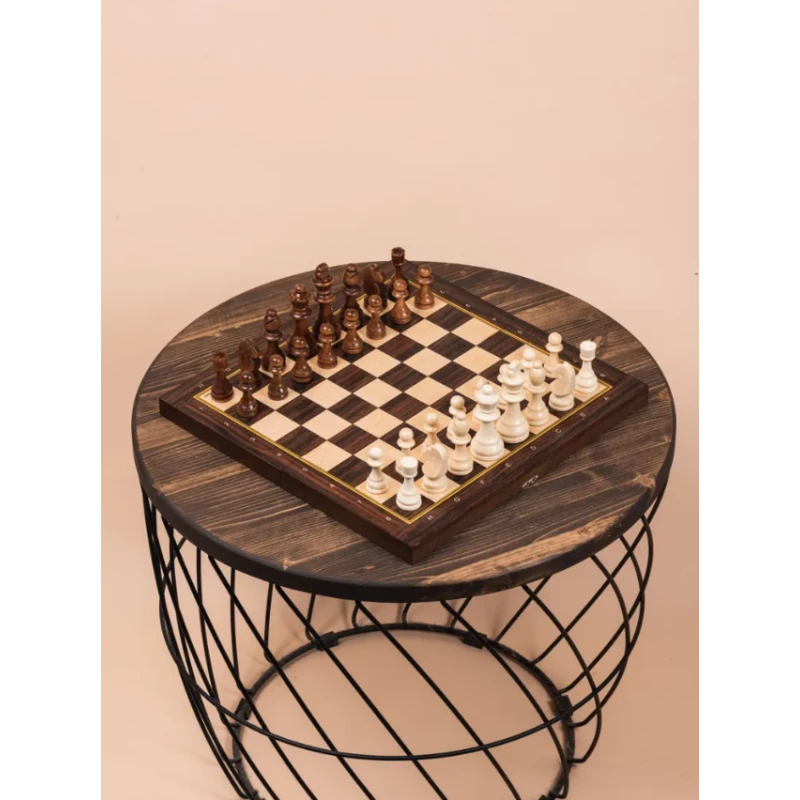 Шахматы подарочные из дерева 37 см складные