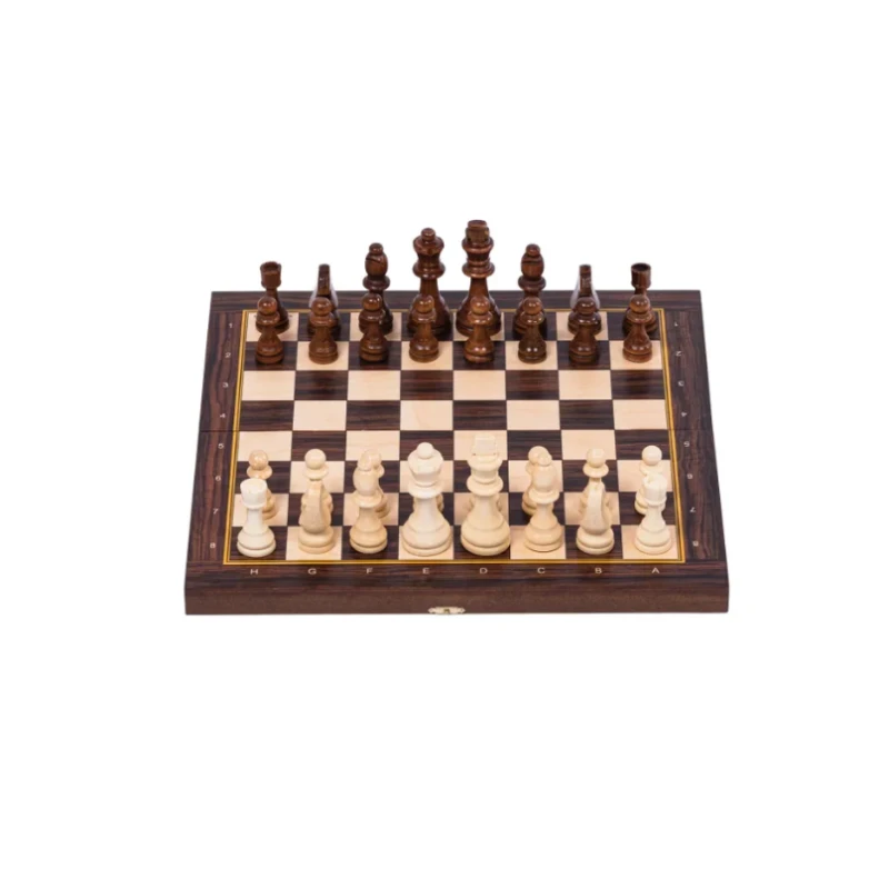 Шахматы подарочные из дерева 37 см складные