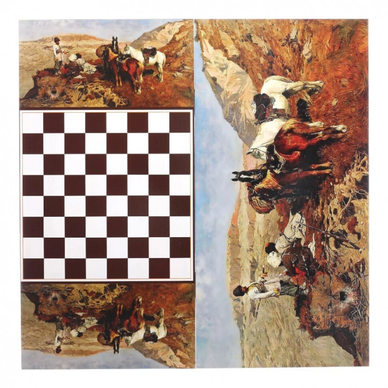 Нарды цветные Привал в горах