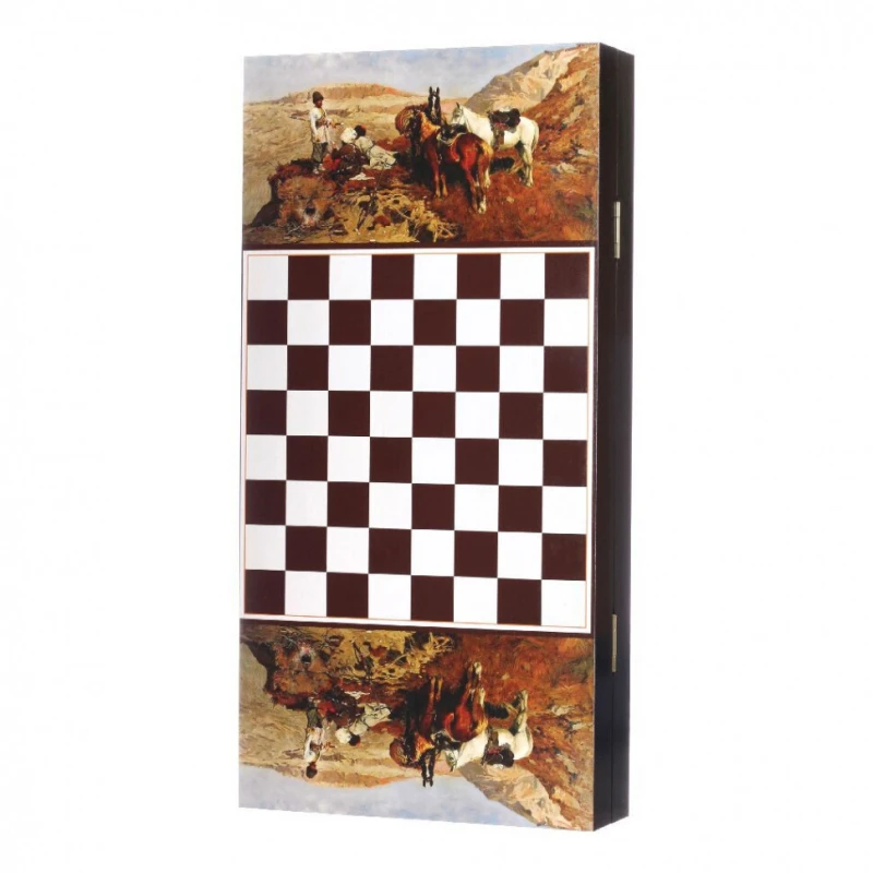 Нарды цветные Привал в горах