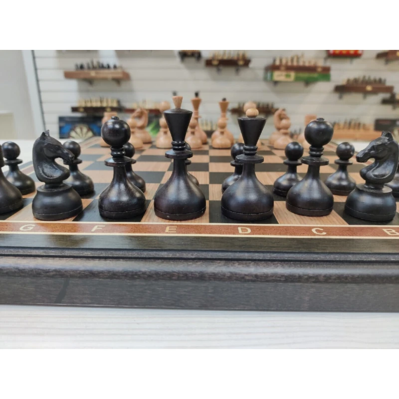 Шахматы Стародворянские черное дерево