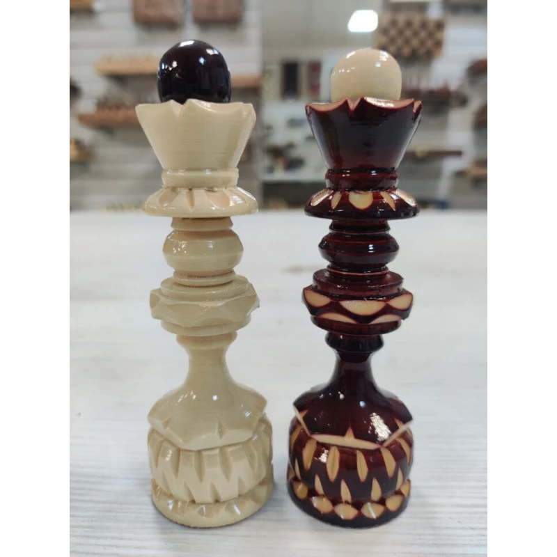 Шахматные фигуры Классика резная (без доски)