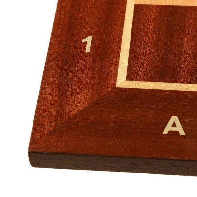 Шахматная доска нескладная деревянная 6, Wegiel без фигур