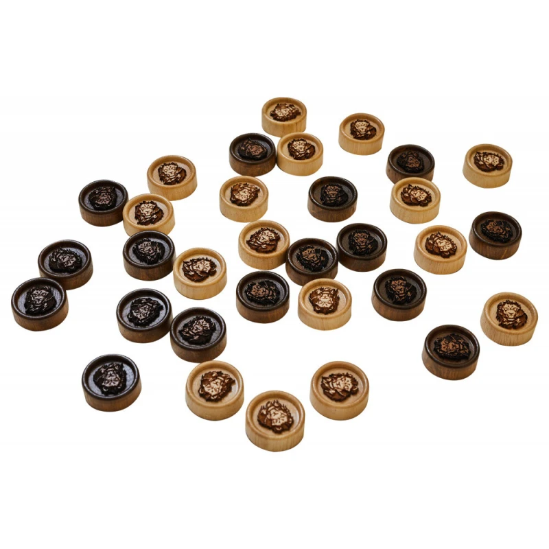 Фишки резные Лев 2, Mirzoyan